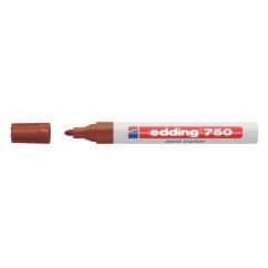 Glanzlackmarker EDDING 750, braun