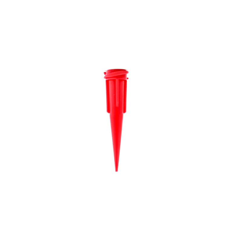 TAPERED TIP GAUGE 25 RED OPAQUE RIGID 50