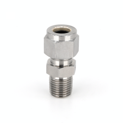 TUBE FITTING 1/4″ NPTM x 3/8″ AD GERADE