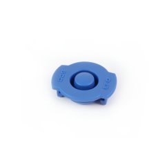 END CAP OPTIMUM 5cc BLUE 100
