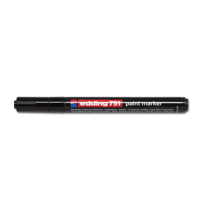 Glanzlackmarker EDDING 791, schwarz