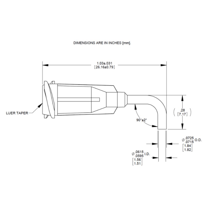GP TIP GAUGE 30 LAVENDER 0,5″ 90° 50