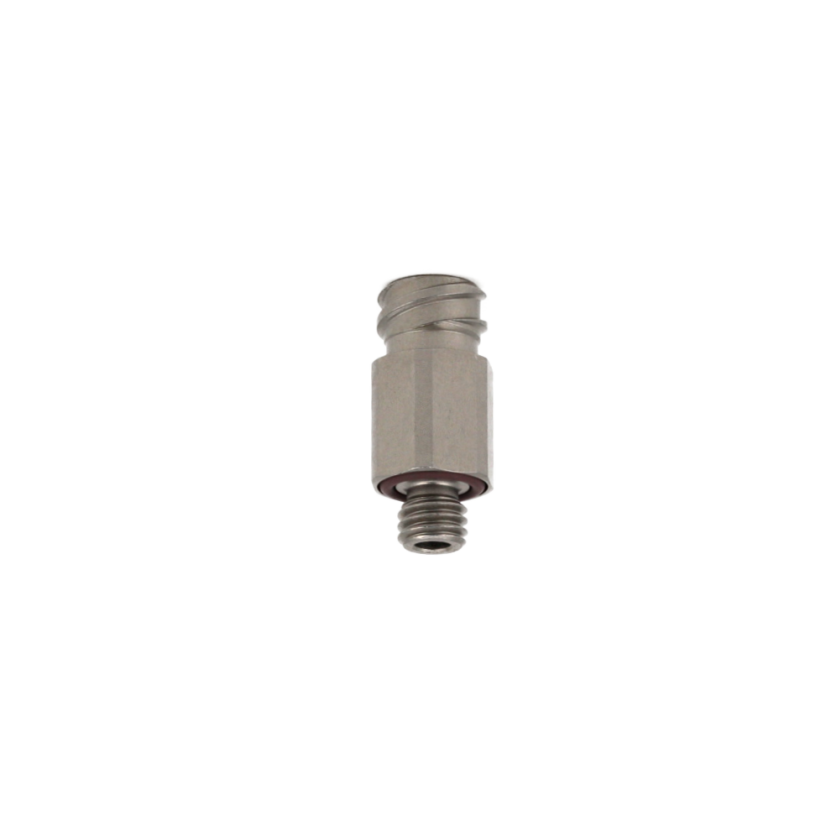 KIT FITTING M5 O X FEM LUER LOCK STRT SS