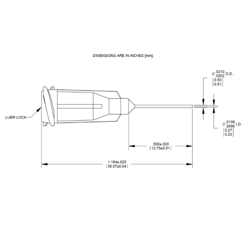 ДОЗИРАЩ НАКРАЙНИК С PTFE ПОКРИТИЕ 0,5″ ЧЕРВЕНА G25