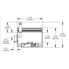 STOLNÍ DÁVKOVACÍ ROBOT NORDSON EV6