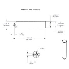 32 OZ AMBER CARTRIDGE 10