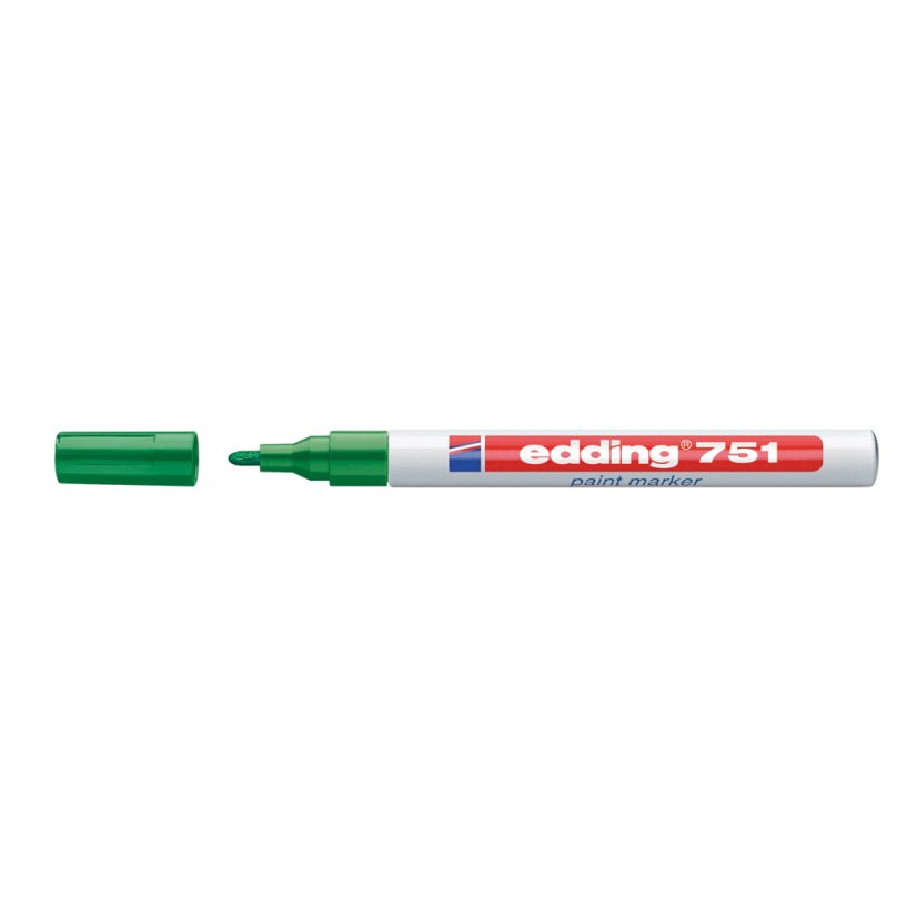 Glanzlackmarker EDDING 751, grün