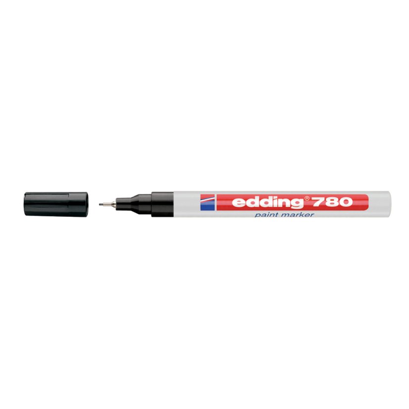 Gloss paint marker EDDING 780, black