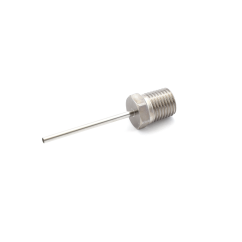 Całometalowa końcówka z gwintem 1/4″NPT Gauge 12