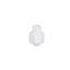 Spitzenadapter aus Polypropylen, transparent