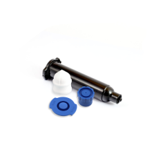 BARREL BLACK + PISTON WHITE + TIP/END CAPS BLUE OPTIMUM 10CC SET 1000