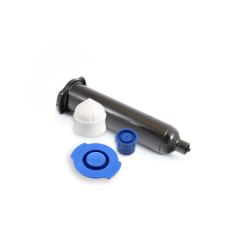 BARREL BLACK + PISTON WHITE + TIP/END CAPS BLUE OPTIMUM 30CC SET 1000