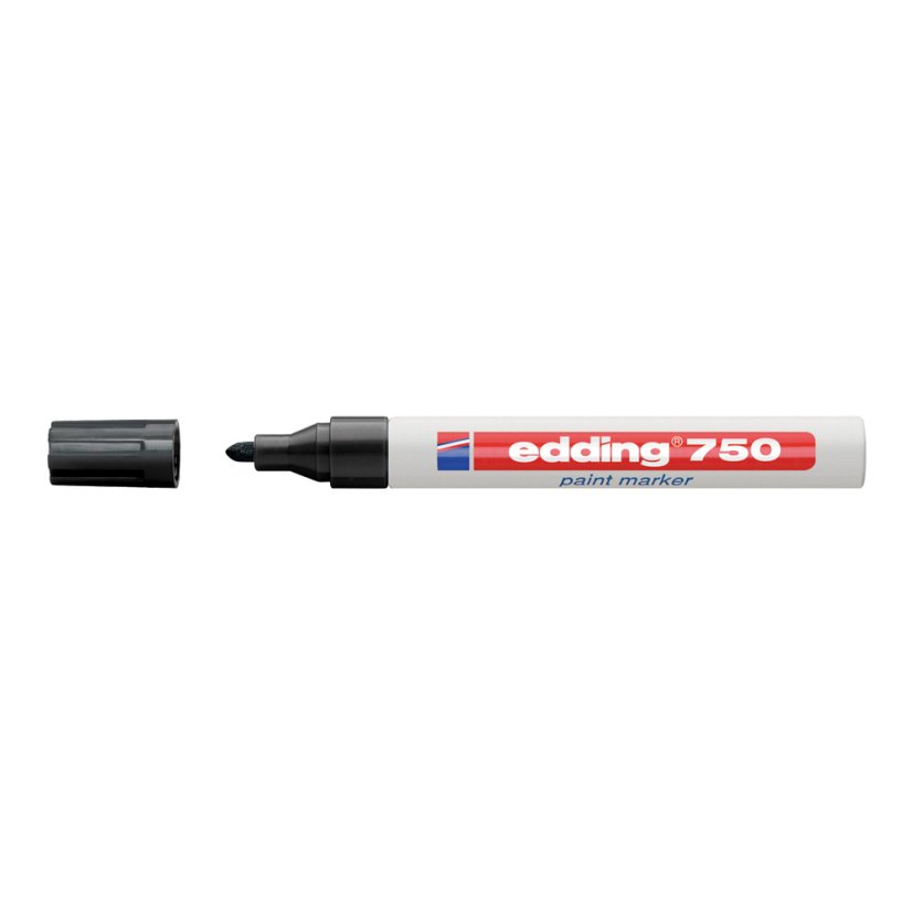 Gloss paint marker EDDING 750, black