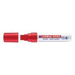 Течен кредов маркер EDDING 4090, червен