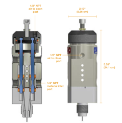 SNUF-BAK VALVE AL WIDE RATIO