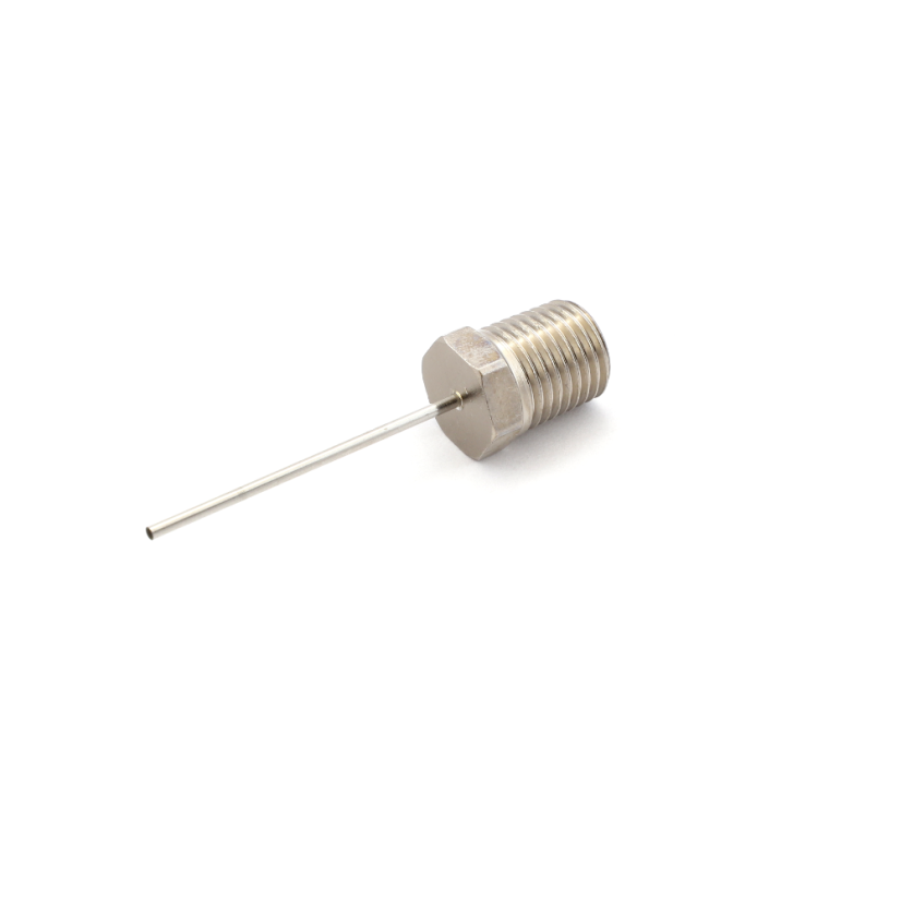 Całometalowa końcówka z gwintem 1/4″NPT Gauge 16