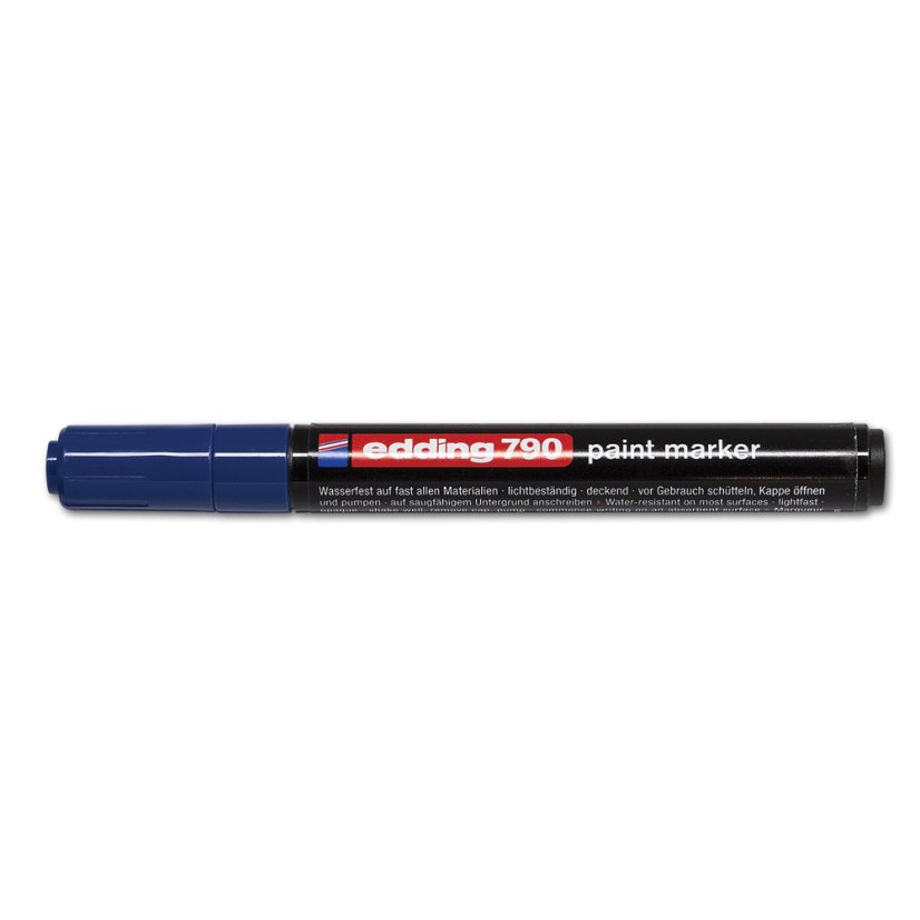 Marker lakierowy EDDING 790, niebieski