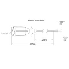 GP TIP GAUGE 22 BLUE 1,5″ 50