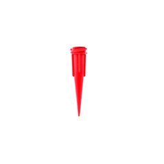 TAPERED TIP GAUGE 25 RED OPAQUE RIGID 50