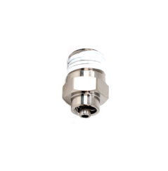Końcówka adaptera 1/4" NPT niklowana mosiądz