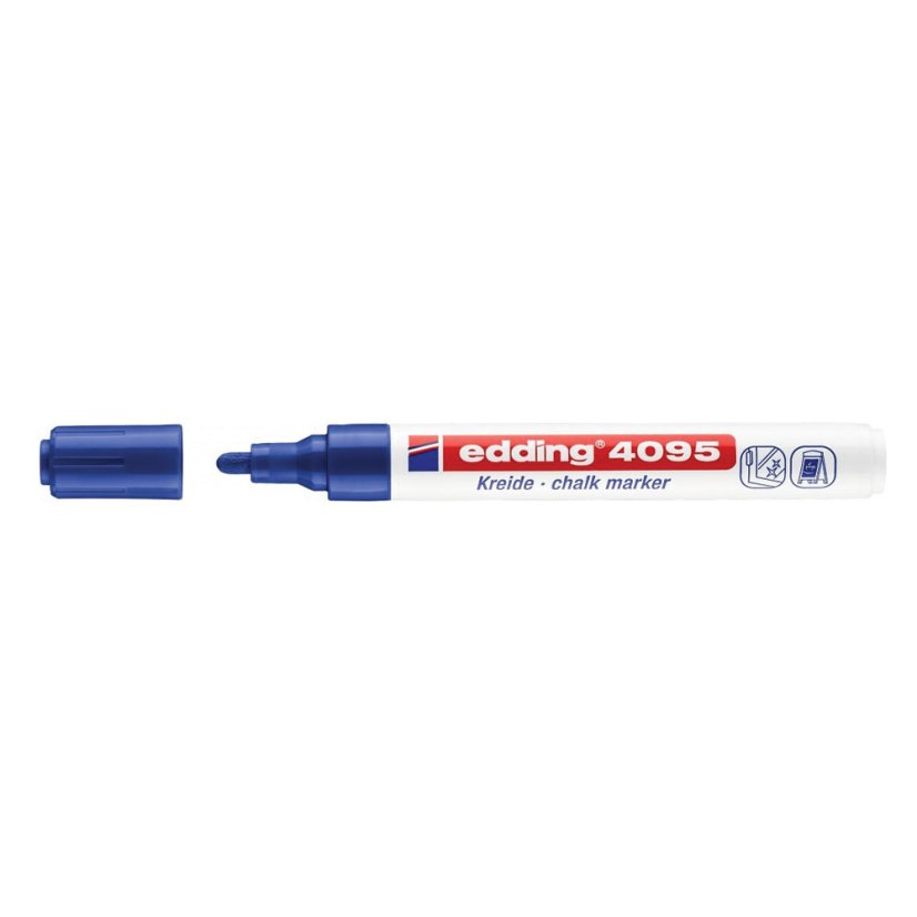 Kreidemarker EDDING 4095, blau