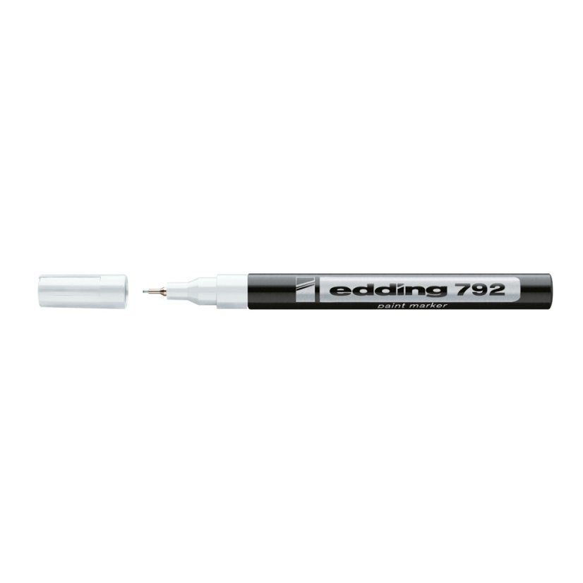 Marker lakierowy EDDING 792, biały